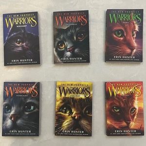 WARRIORS the new prophecy FULL SET OF SIX